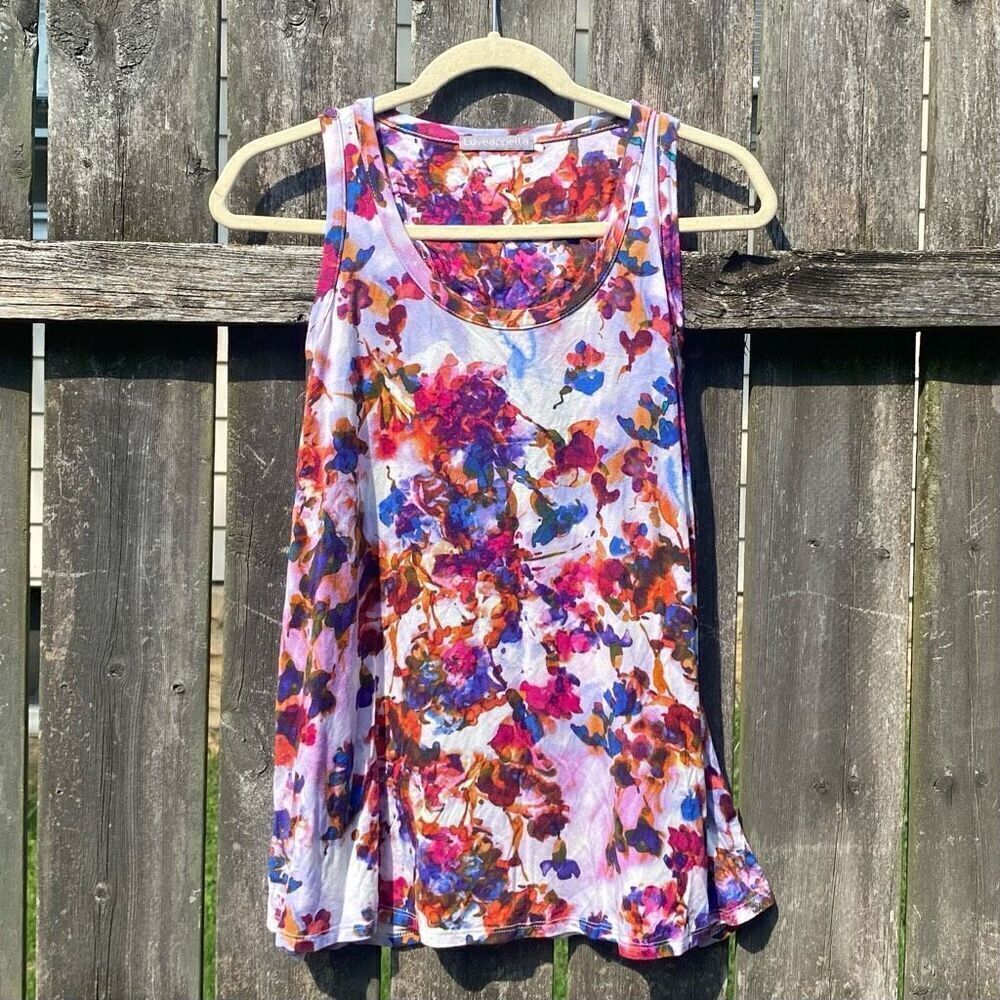 Loveappella Multicolor Printed Tank | S